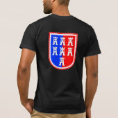 トランシルヴァニア・ザクセンの紋章 Tシャツ (裏面)