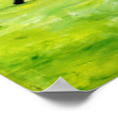 トランシルヴァニア、ルーマニア、絵絵を描画的な風景 ポスター (角)