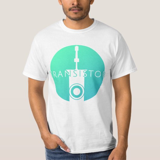 トランジスターロゴ Tシャツ (正面)