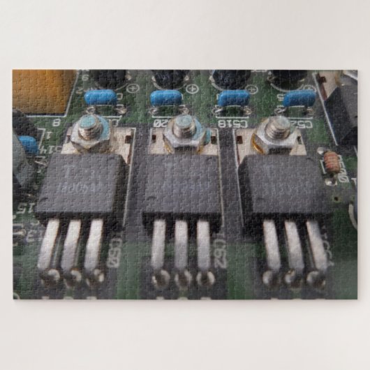 トランジスタ回路パズル ジグソーパズル (横)