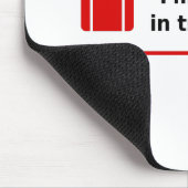 トランジットダブル失ったスーツケースライトカラー マウスパッド (コーナー)