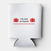 トランジットダブル失ったスーツケースライトカラー 缶クーラー (正面)