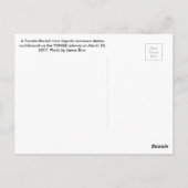 トランジットトロント葉書002 – ローレンス・ロケット ポストカード (裏面)