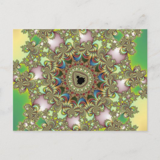 トランジット – フラクタル ポストカード (正面)