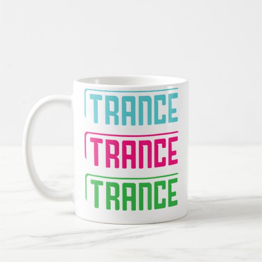 トランスが好き コーヒーマグカップ (左)