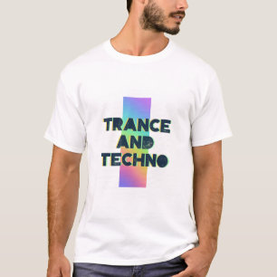 トランスとテクノ-フェスティバル- EDM - Rave Tシャツ