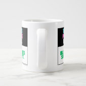 トランスの人々が存在する。期間。 ジャンボコーヒーマグカップ (裏面)