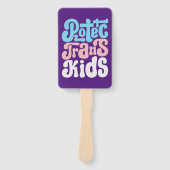 トランスの子供たちを守る ハンドファン (正面)