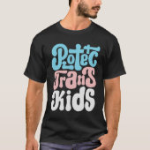 トランスの子供たちを守るTシャツ Tシャツ (正面)