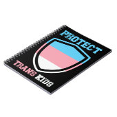 トランスの子供たちを守れ ノートブック (左側)