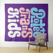 トランスの子供たちを守ろう タペストリー (インサイチュ(横))