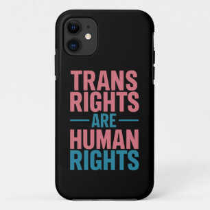 トランスの権利は人権 トランスジェンダー プライド iPhone 11 ケース