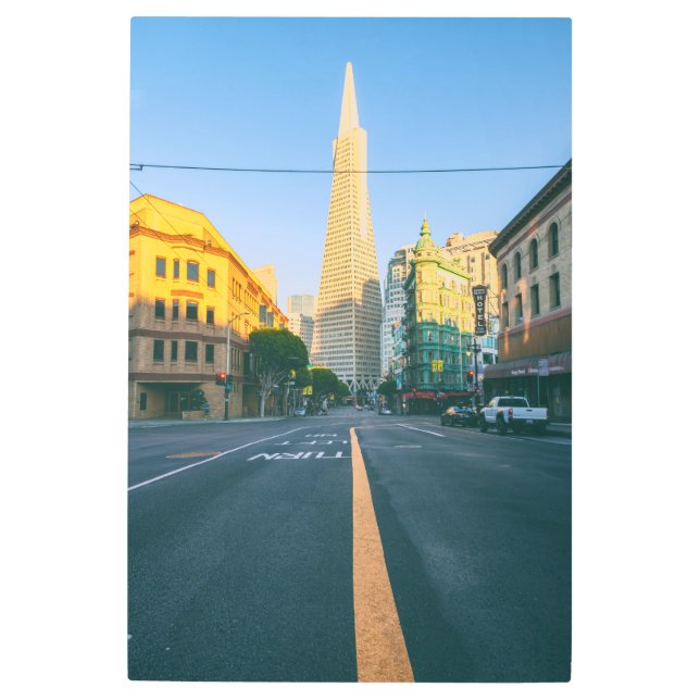 トランスアメリカピラミッド メタルプリント (正面)