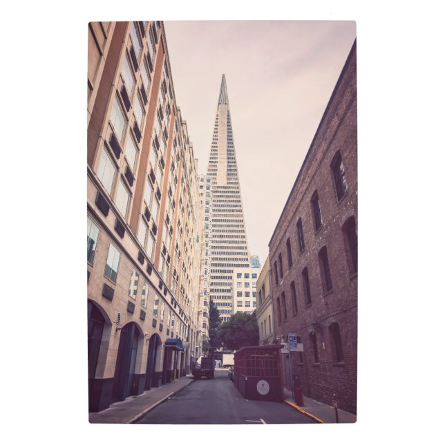 トランスアメリカピラミッド メタルプリント (正面)