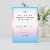 トランスエレガントプライド結婚ズ 招待状 (スタンド正面)