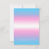 トランスエレガントプライド結婚ズ 招待状 (裏面)