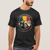 トランスガラ |ルーマニア |オートバイ Tシャツ (正面)