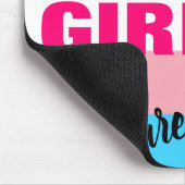 トランスガール実在は女子トランスジェンダー国旗 マウスパッド (コーナー)