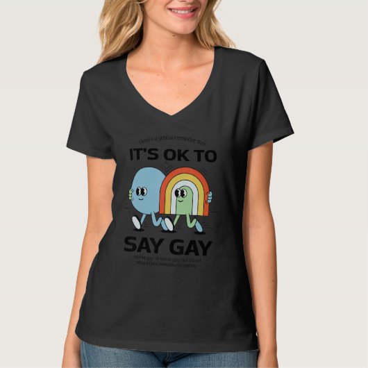 トランスキッズゲイ保護はいい Tシャツ (正面)