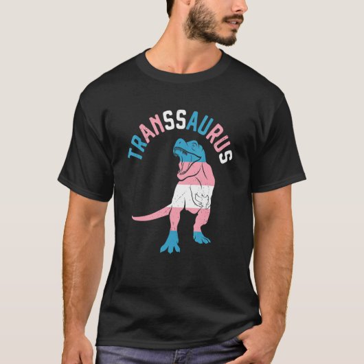 トランスサウルス恐竜レックストランスセクシャルLg Tシャツ (正面)