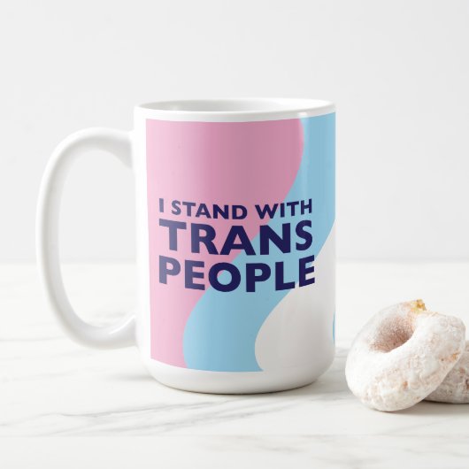 トランスサポート15 oz Mug コーヒーマグカップ (ドーナツ)