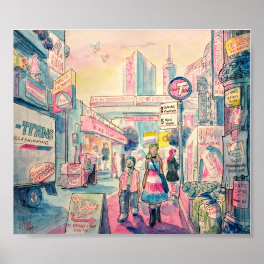 トランスシティ ポスター (正面)