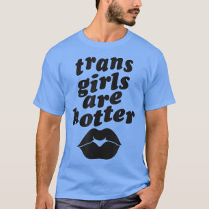 トランスジェンダーおもしろいPr独身のが熱い Tシャツ