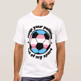 トランスジェンダーのアスリートを応援しよう - サッカー Tシャツ
