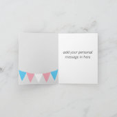 トランスジェンダーの人のためのグリーティングカード カード (内部)