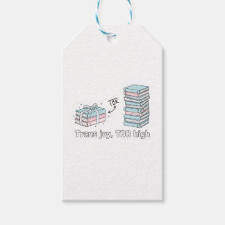 トランスジェンダーの喜び、TBR High – LGBTQ 読書プライド ギフトタグ
