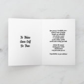 トランスジェンダーの回復カード - トランスの回復 カード (内部)