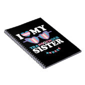 トランスジェンダーの妹ファミリーのトランスジェンダーLGBTQが大好き ノートブック (右側)