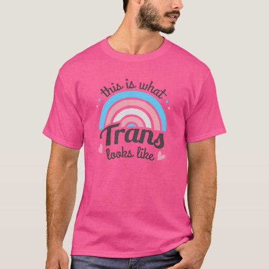 トランスジェンダーの姿 Tシャツ (正面)