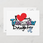 トランスジェンダーの娘が大好き ポストカード (正面/裏面)
