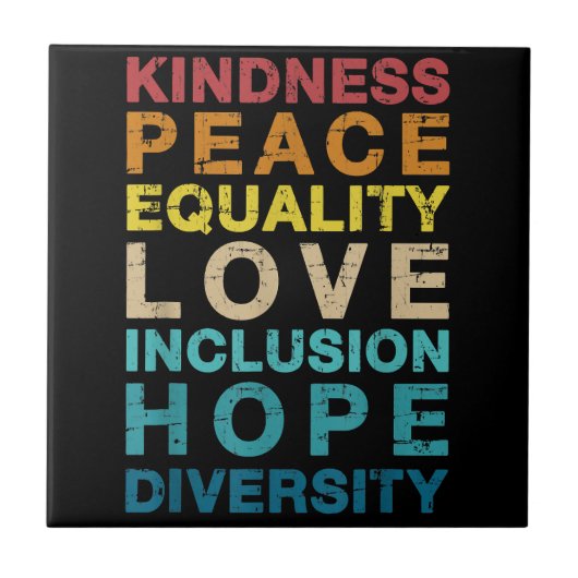 トランスジェンダーの息子ゲイプライドLGBTの国旗T shが大好き タイル (正面)