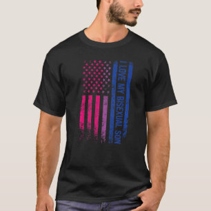 トランスジェンダーの息子ゲイプライドLgbt Csdが大好き Tシャツ