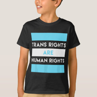 トランスジェンダーの権利は人権LGBTQ Gi Tシャツ