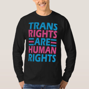 トランスジェンダーの権利は人権Lgbtq Tシャツ