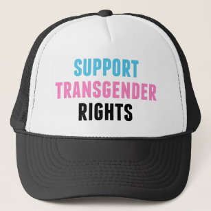トランスジェンダーの権利を支援する キャップ