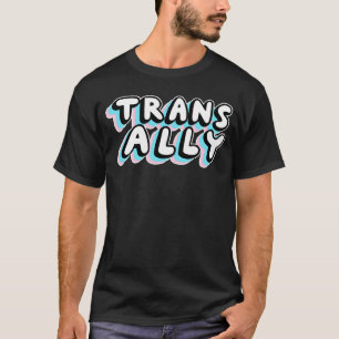 トランスジェンダーの権利トランスプライドLGBT同盟国サポート Tシャツ