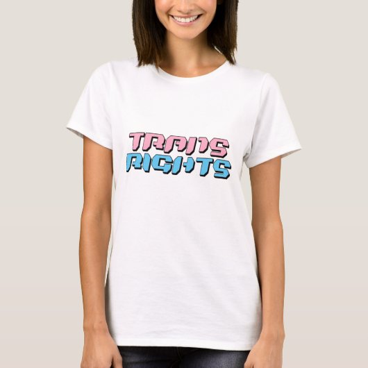 トランスジェンダーの権利 Tシャツ (正面)