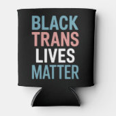 トランスジェンダーの黒人LGBTQ支援活動は大切 缶クーラー (正面)