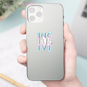 トランスジェンダーを包摂する色 シール (スマートフォン)
