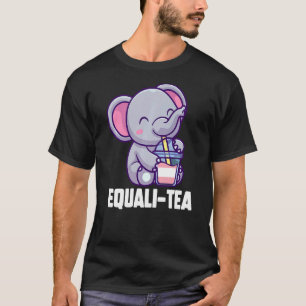 トランスジェンダーエレファントエクアリティートランスジェンダーエレファナ Tシャツ