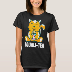 トランスジェンダーキャットエクアリティートランスジェンダーキャットエクアリ Tシャツ