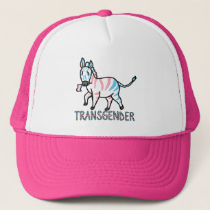 トランスジェンダーゼブラ キャップ