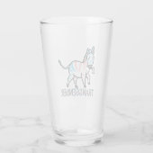 トランスジェンダーゼブラ タンブラーグラス (裏面)