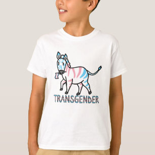 トランスジェンダーゼブラ Tシャツ