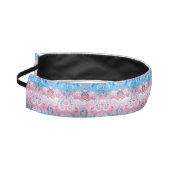 トランスジェンダードラゴンダマスク – トランスプライド国旗の色 アスレチックヘッドバンド (左)