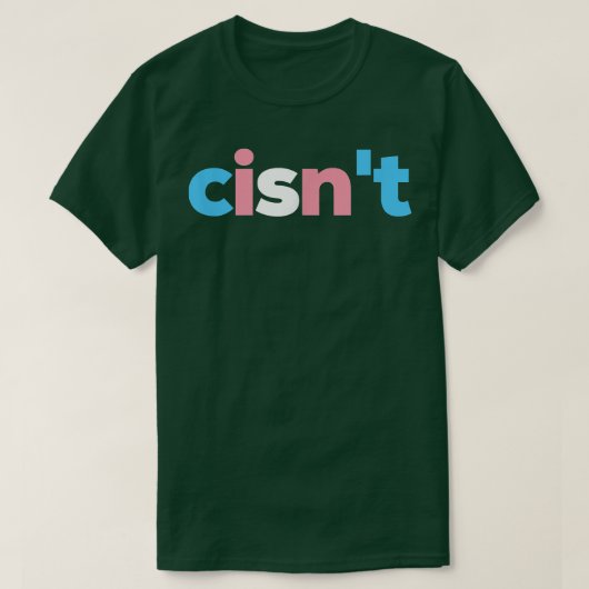 トランスジェンダープライドシズント – LGBTQトランスフラグ – Funn Tシャツ (デザイン正面)